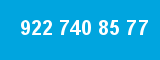 922 740 85 77 922 740 85 77